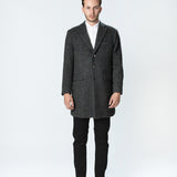 Palton mediu Dark Grey