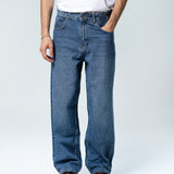 Pantaloni Jeans Oversize Blue