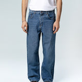 Pantaloni Jeans Oversize Blue
