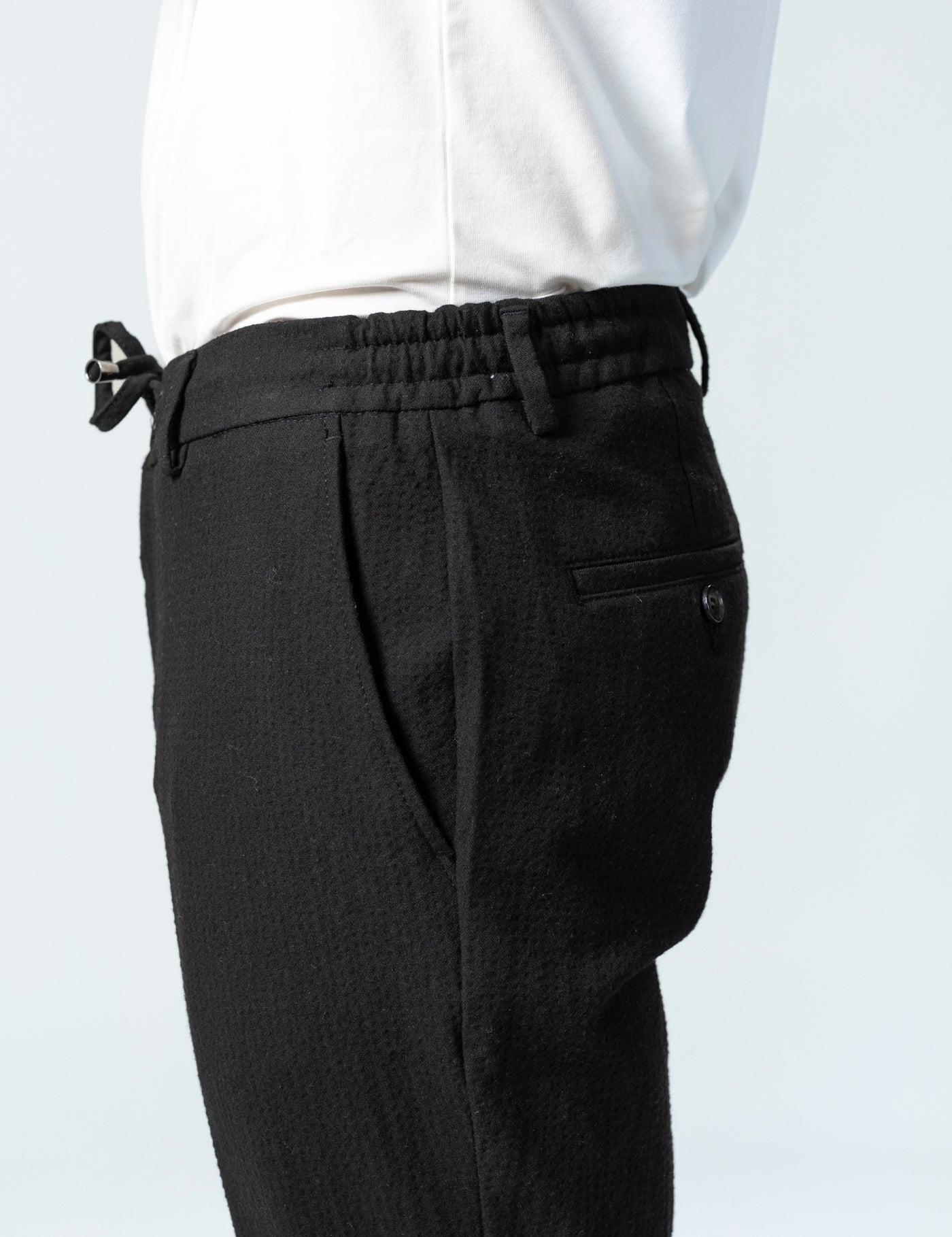Pantaloni W Black