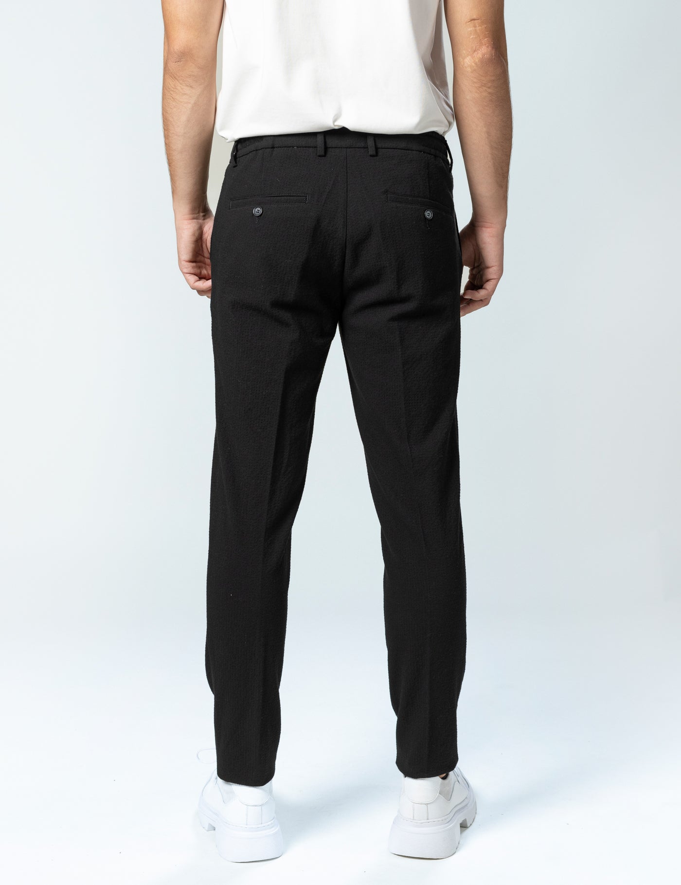 Pantaloni W Black