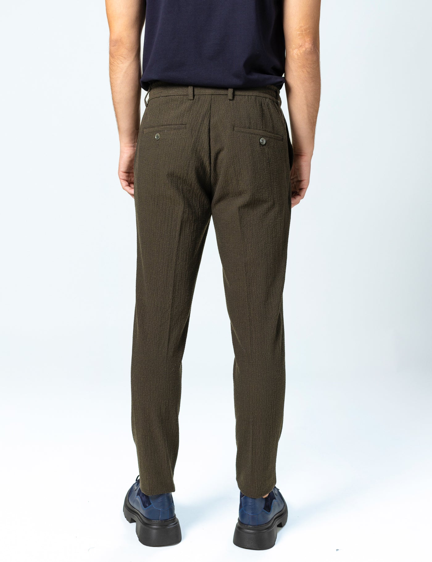 Pantaloni W Kaki