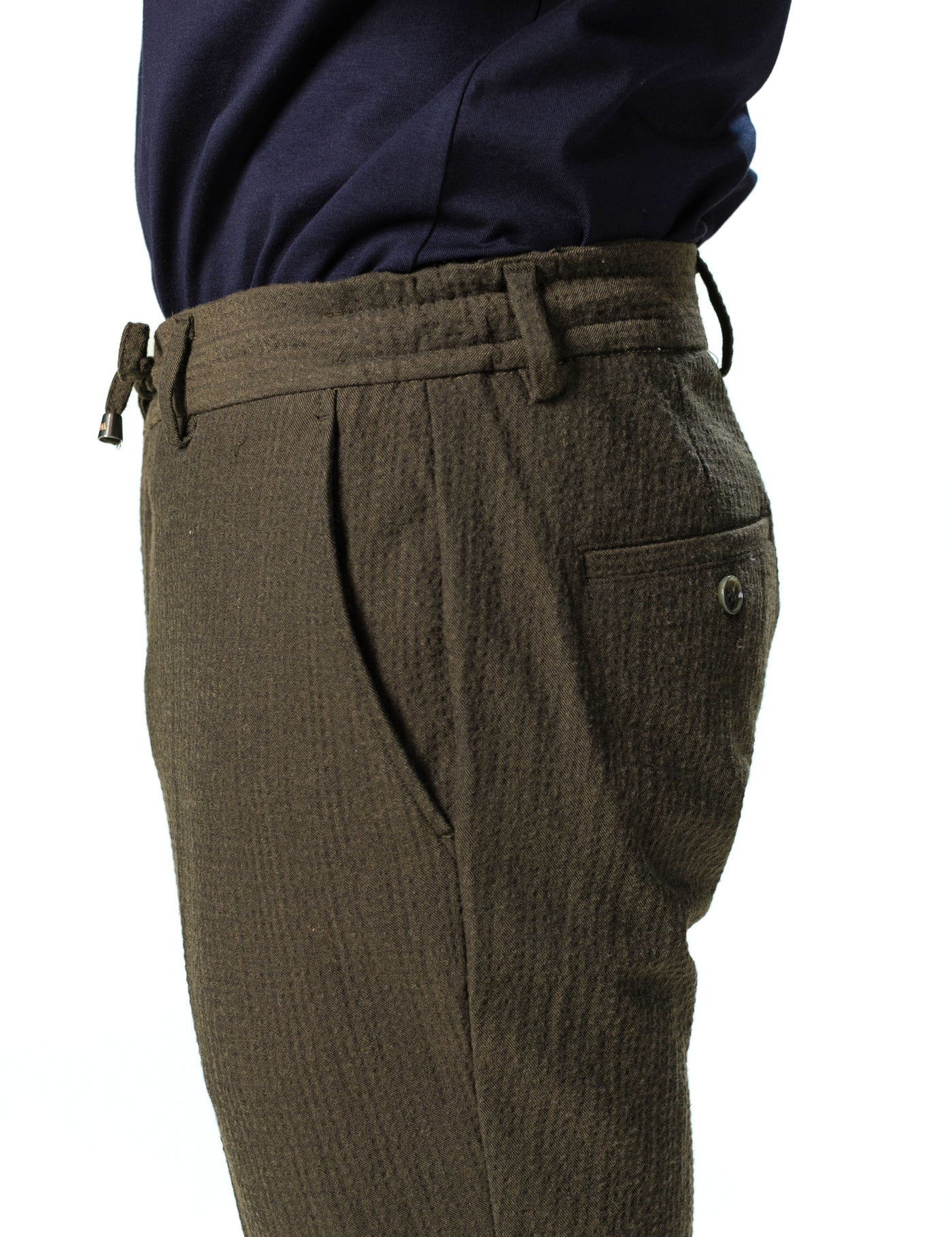 Pantaloni W Kaki