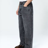 Pantaloni Jeans Oversize Grey