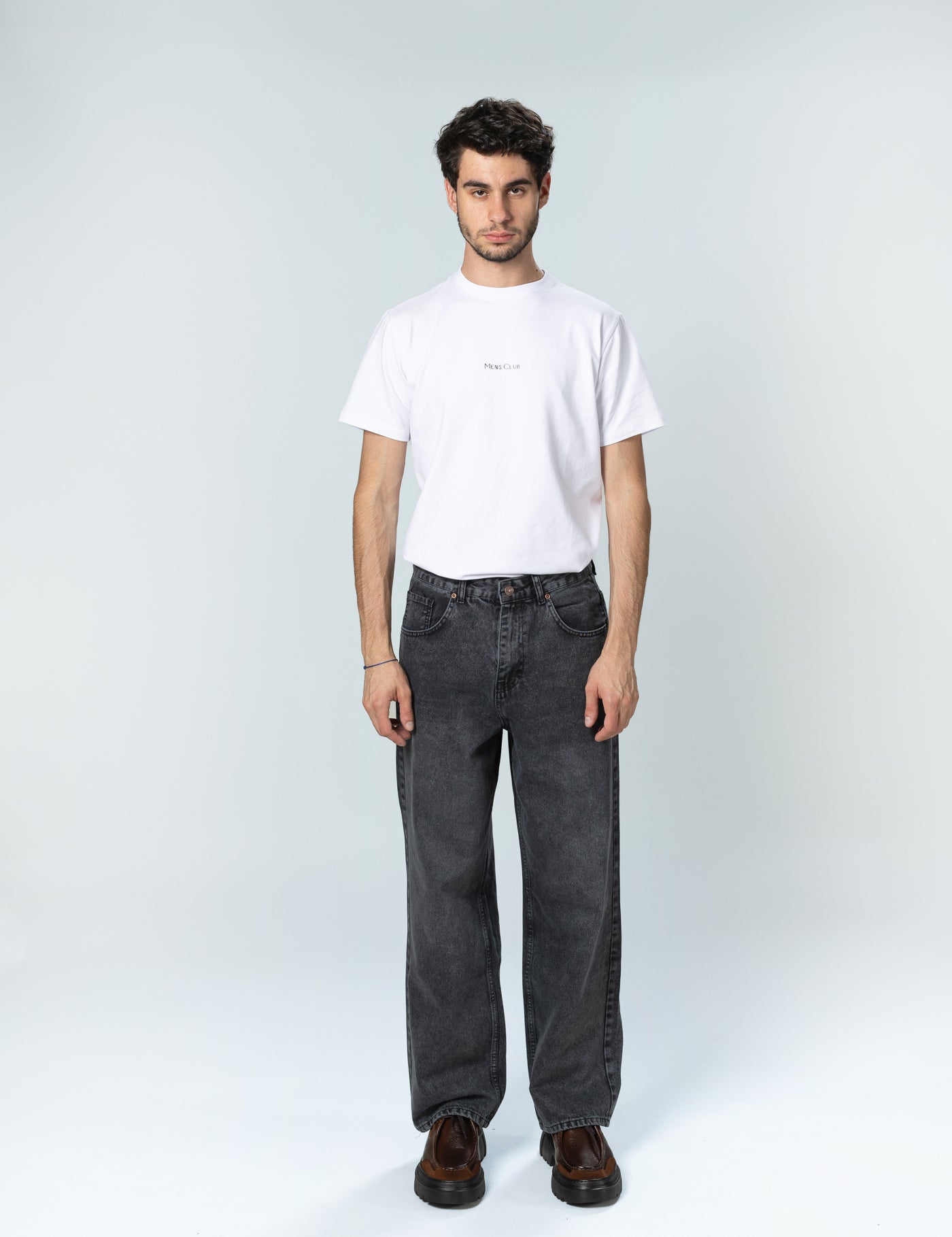 Pantaloni Jeans Oversize Grey
