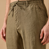 Pantaloni Everhold, Talie Elastică, Kaki