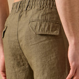 Pantaloni Everhold, Talie Elastică, Kaki