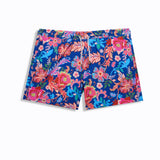 Pantaloni scurți de baie Blue Floral Flex