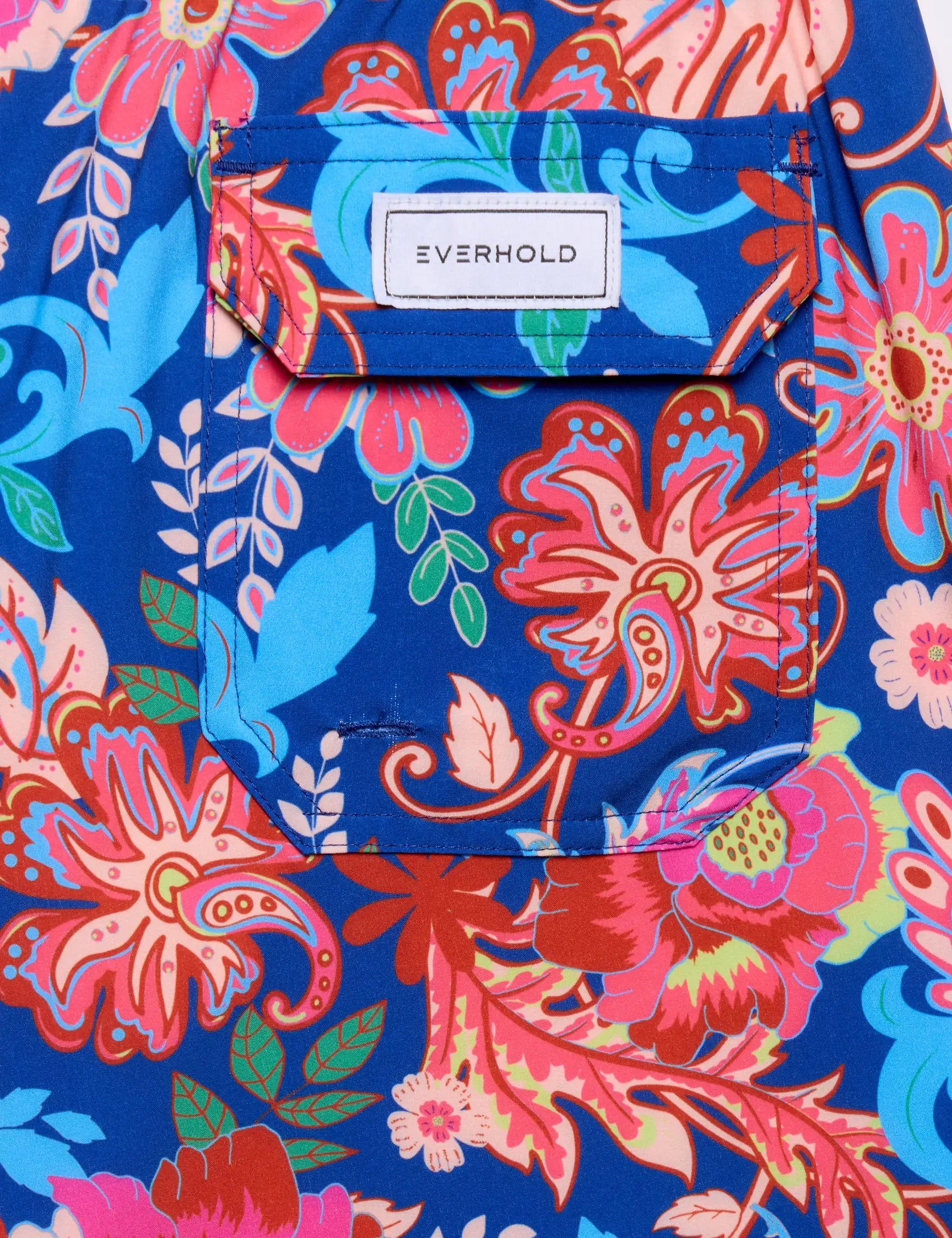 Pantaloni scurți de baie Blue Floral Flex