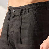 Pantaloni Scurți Everhold, Talie Elastică, Negru