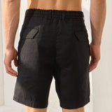 Pantaloni Scurți Everhold, Talie Elastică, Negru