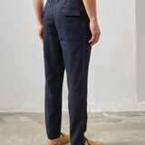 Pantaloni Everhold, Talie Elastică, Navy