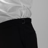 Pantaloni Negri Barbati, Pantaloni Negri cu Catarama, Pantaloni Barbati Eleganti