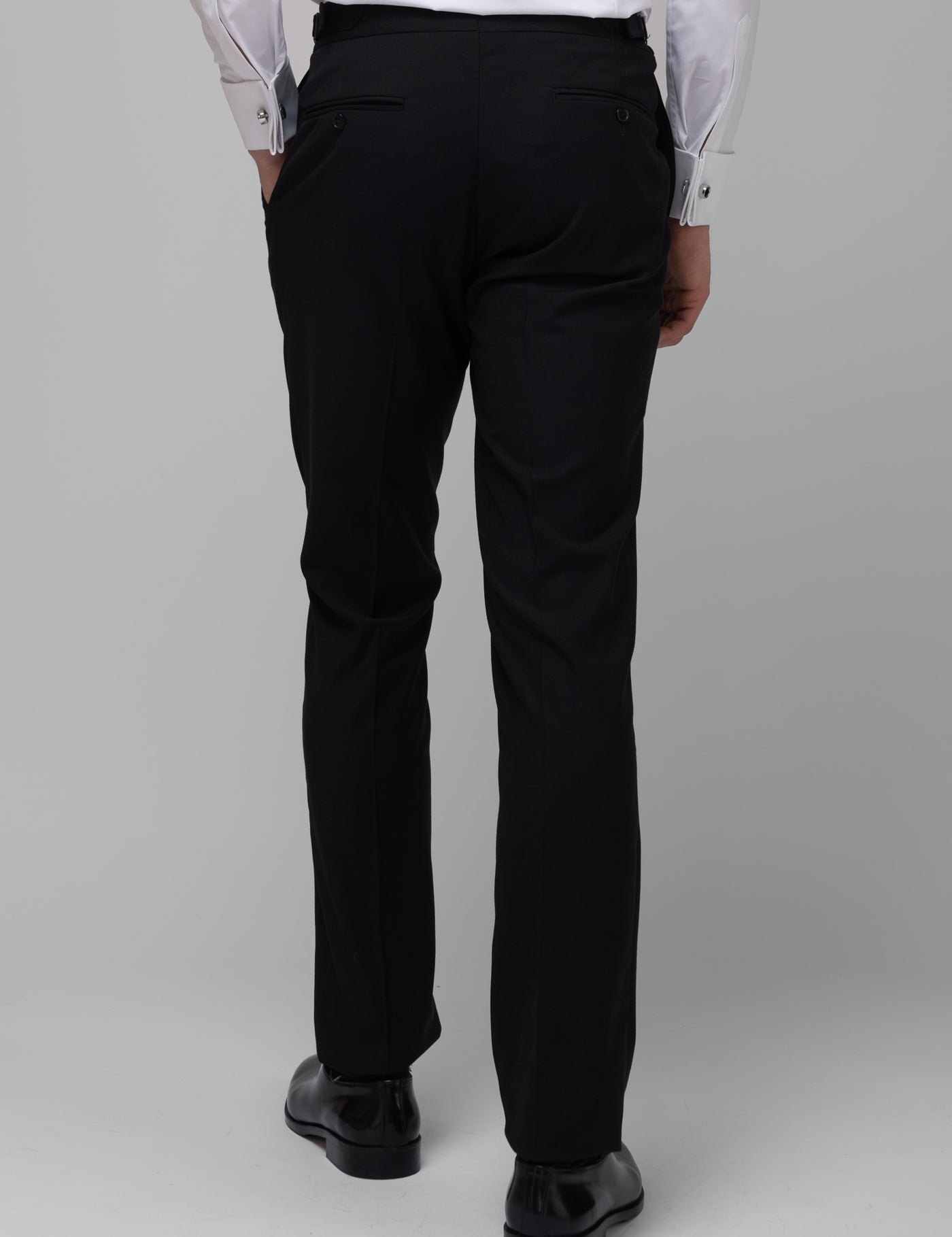 Pantaloni Negri Barbati, Pantaloni Negri cu Catarama, Pantaloni Barbati Eleganti