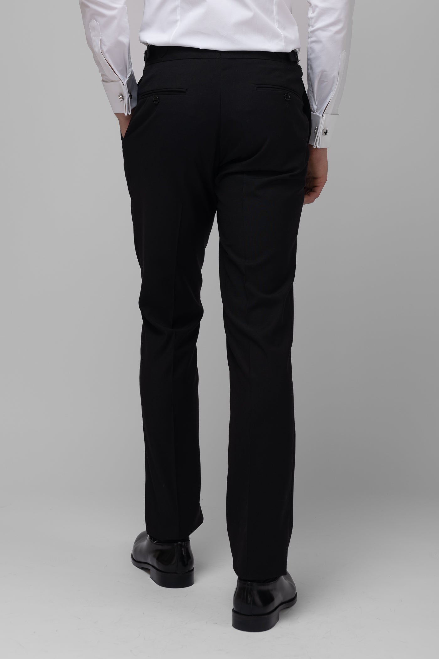 Pantaloni Negri Barbati, Pantaloni Negri cu Catarama, Pantaloni Barbati Eleganti