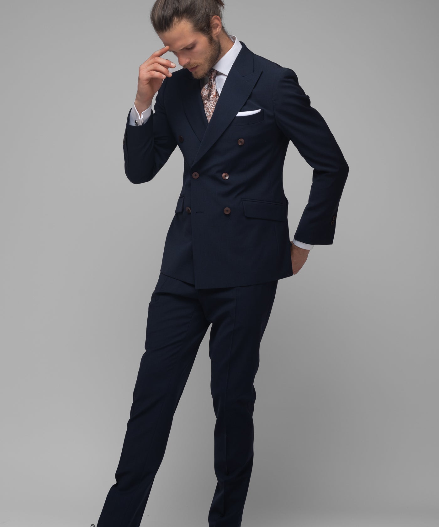 Costum Barbati, Costum Bleumarin, Costum Barbati Elegant