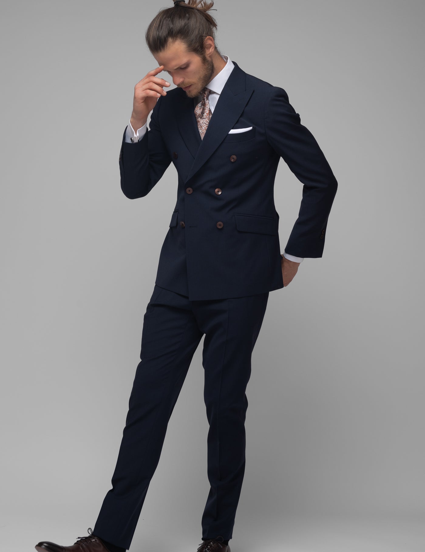 Costum Barbati, Costum Bleumarin, Costum Barbati Elegant