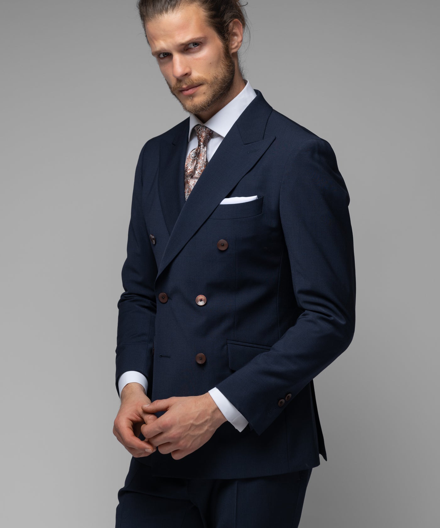 Costum Barbati, Costum Bleumarin, Costum Barbati Elegant