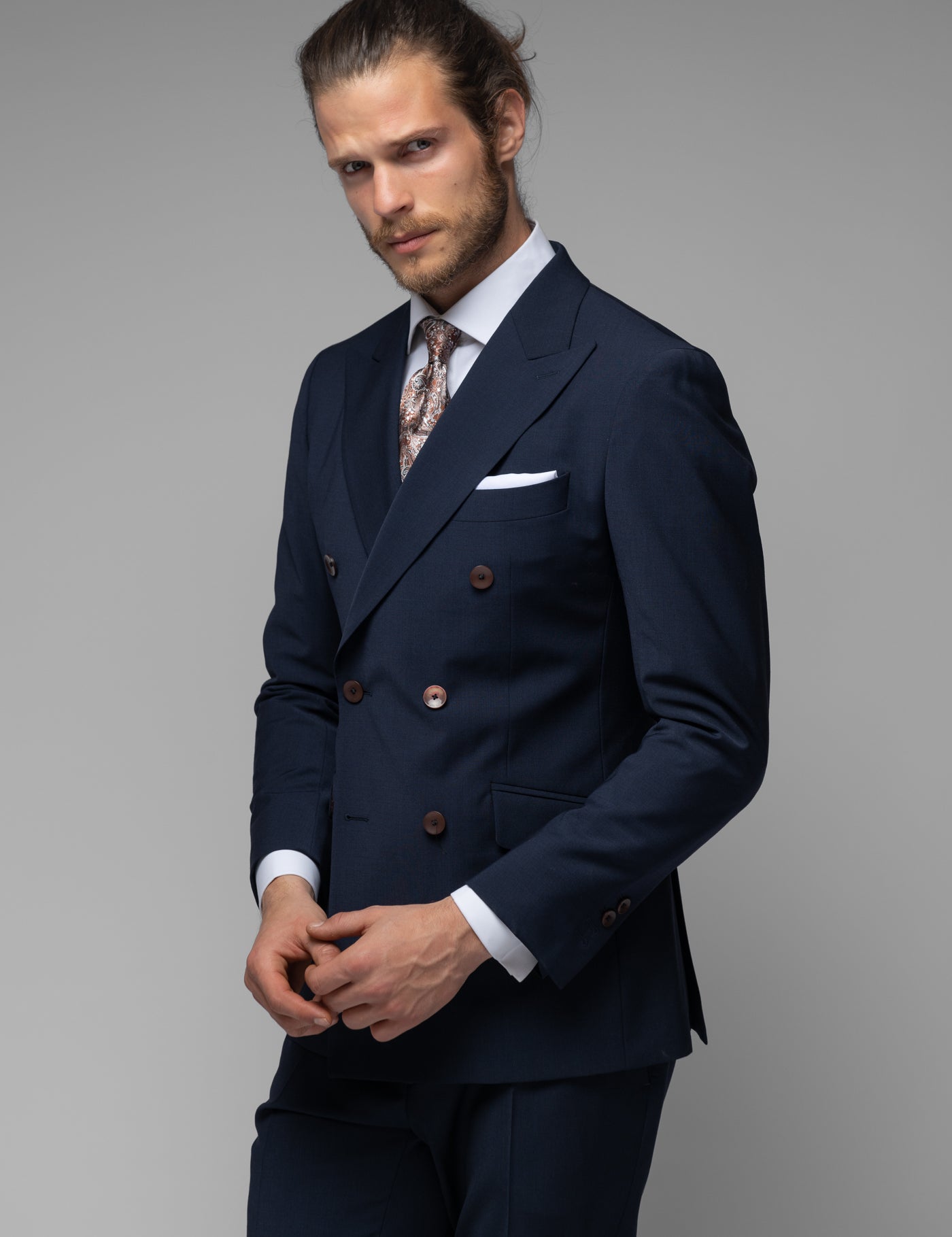 Costum Barbati, Costum Bleumarin, Costum Barbati Elegant