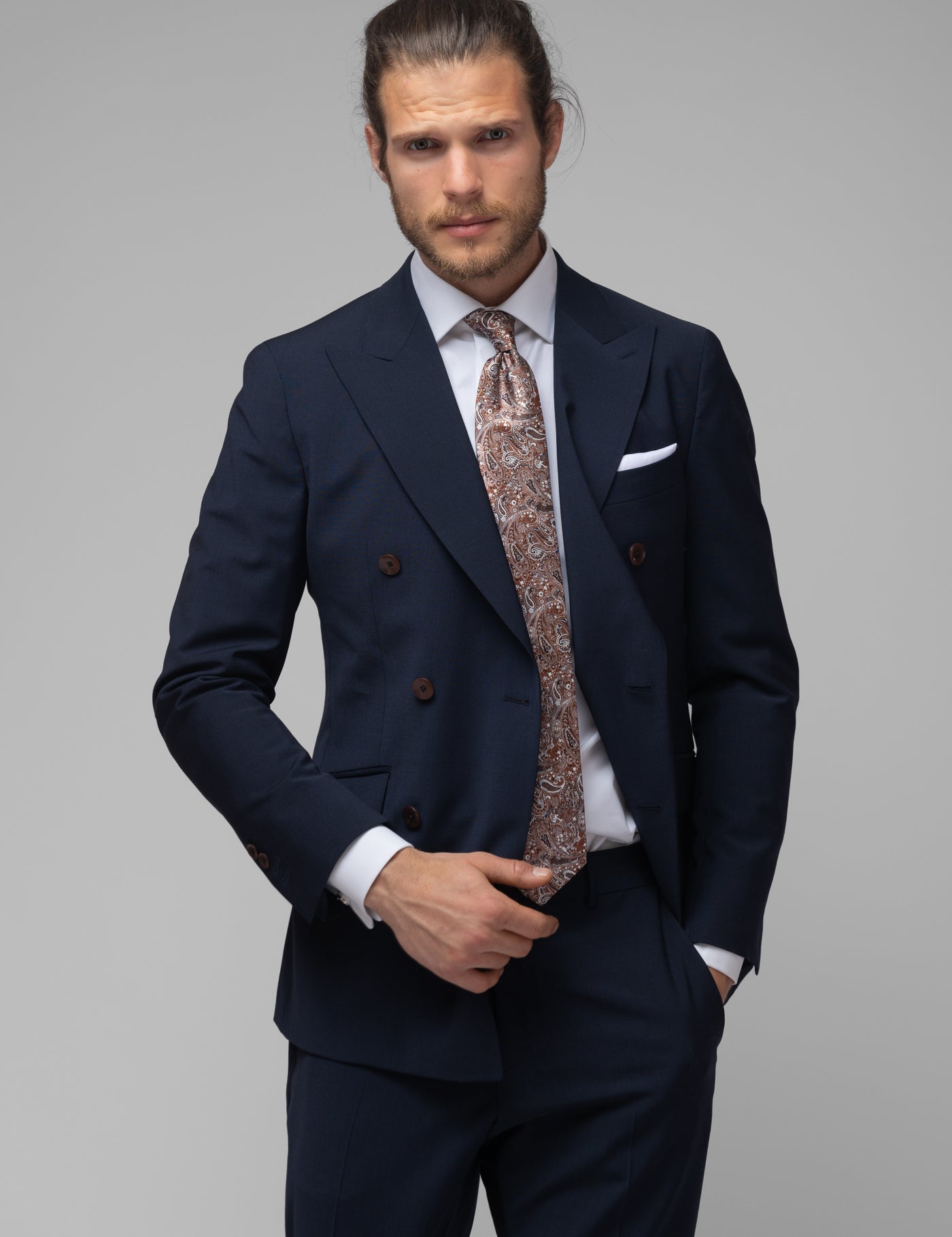 Costum Barbati, Costum Bleumarin, Costum Barbati Elegant