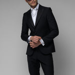 Costum Barbati, Costum Ceremonie Negru, Costum Barbati Nunta, Costum Barbati Botez