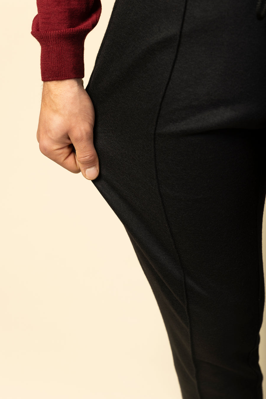 Pantaloni negri Confort Line