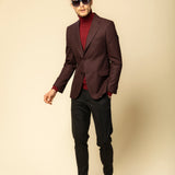 Sacou burgundy Vitale