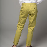 Pantaloni Chino Lime