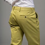 Pantaloni Chino Lime