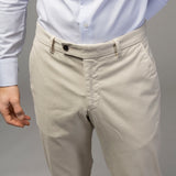 Pantaloni Chino Light Beige
