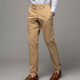 Pantaloni Chinos Beige