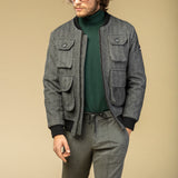Geaca Bomber Gri