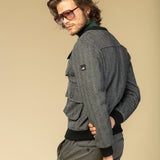 Geaca Bomber Gri