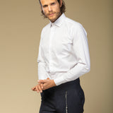 Cămașă albă slim fit non-iron