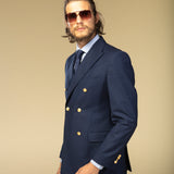 Costum navy Verona Double - Breasted