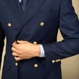 Costum navy Verona Double - Breasted