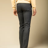 Pantalon flanel grey închis