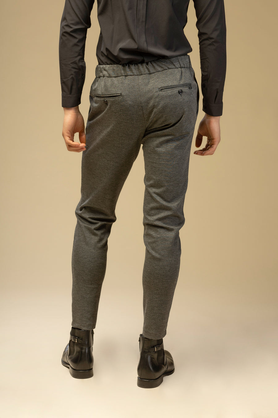 Pantalon confort line gri