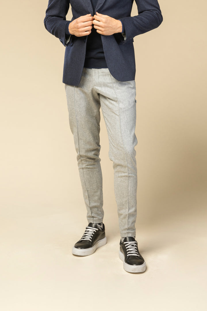 Pantalon flanel grey
